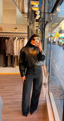 Calça Jeans Wide Leg