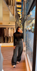 Calça Jeans Wide Leg