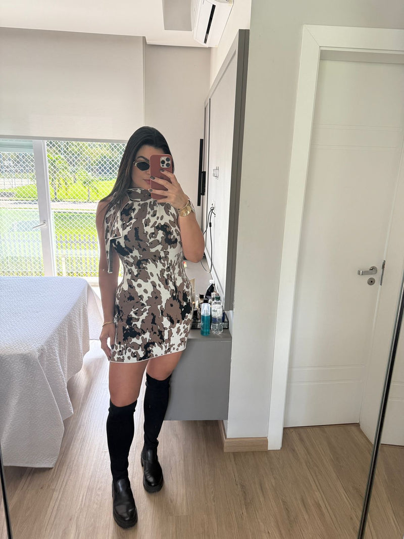 Vestido COW PRINT