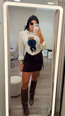 Blusao Tricô Urso