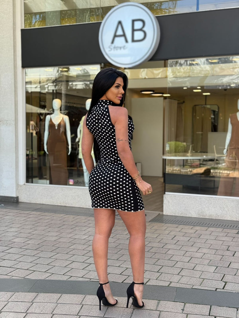 Vestido Poá