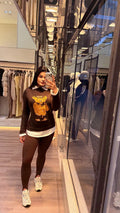 Blusa Tricô Urso